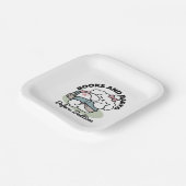 Vor dem Schlafengehen mit meinem Nachwuchs - Buch  Pappteller (Gewinkelt)