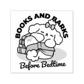 Vor dem Schlafengehen mit meinem Nachwuchs - Buch Permastempel (Design)