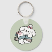 Vor dem Schlafengehen mit meinem Nachwuchs - Buch  Schlüsselanhänger (Rückseite)