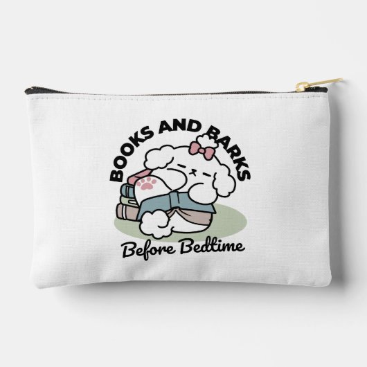 Vor dem Schlafengehen mit meinem Nachwuchs - Buch Zubehörtasche (Rückseite)