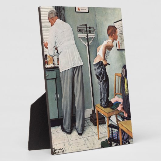 Vor dem Schuss oder am ärztlichen Anschlag Fotoplatte (Seite)