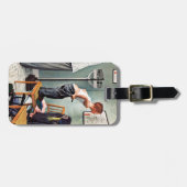 Vor dem Schuss oder am ärztlichen Anschlag Gepäckanhänger (Vorderseite horizontal)