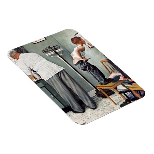 Vor dem Schuss oder am ärztlichen Anschlag Magnet (Rechte Seite)