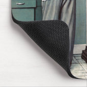 Vor dem Schuss oder am ärztlichen Anschlag Mousepad (Ecke)