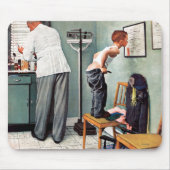 Vor dem Schuss oder am ärztlichen Anschlag Mousepad (Vorne)