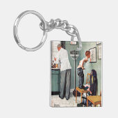 Vor dem Schuss oder am ärztlichen Anschlag Schlüsselanhänger (Vorderseite links)