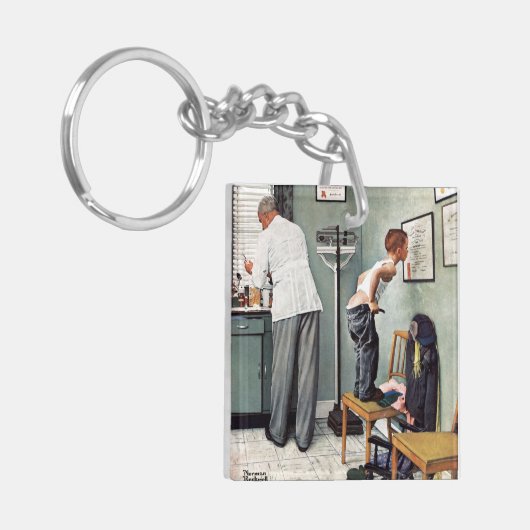 Vor dem Schuss oder am ärztlichen Anschlag Schlüsselanhänger (Vorderseite links)