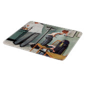 Vor dem Schuss oder am ärztlichen Anschlag Schneidebrett (Ecke)