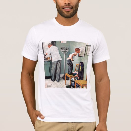 Vor dem Schuss oder am ärztlichen Anschlag T-Shirt (Vorderseite)