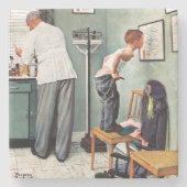 Vor dem Schuss oder am Doktor Steinuntersetzer (Vorderseite)