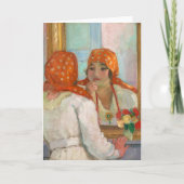 Vor dem Spiegel | Henri Lebasque Karte (Vorderseite)