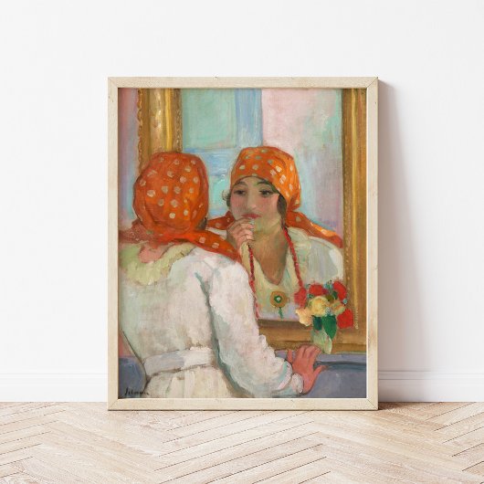 Vor dem Spiegel | Henri Lebasque Poster