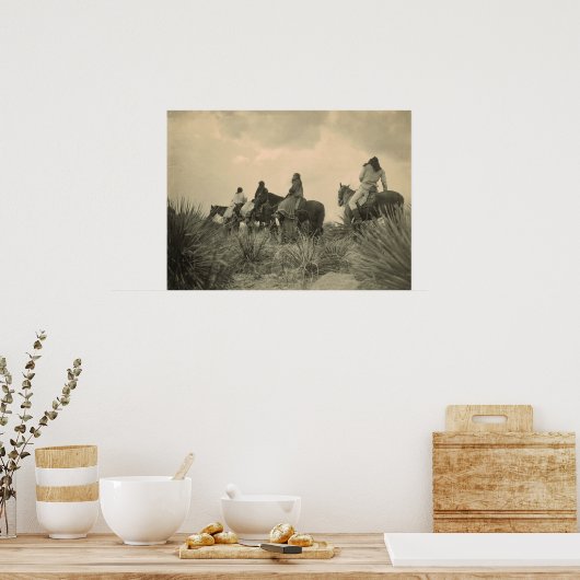 Vor dem Sturm. Poster (Küche)