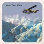 Vor dem Sturm Rechteckiger Pappuntersetzer (Vorderseite)