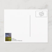 Vor dem Sturm schmerzhaft Postkarte (Rückseite)
