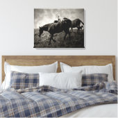 Vor dem Sturm überwältigte Canvas Leinwanddruck (Insitu (Schlafzimmer))