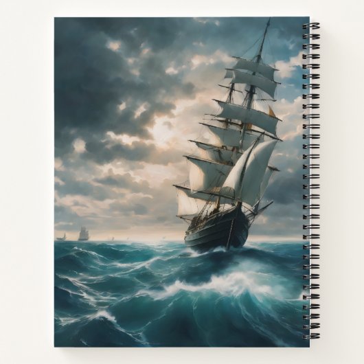 Vor dem Wind Notizblock (Rückseite)