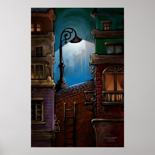 Vor dem Zug von J. Matthew Root Poster (Vorne)