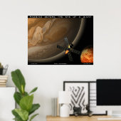 Vor den Augen eines Riesen vorbei Poster (Heimbüro)