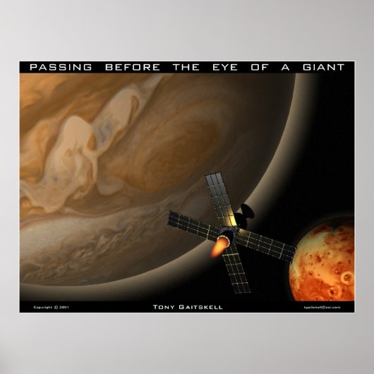 Vor den Augen eines Riesen vorbei Poster (Vorne)