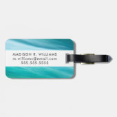 Vor den Wasserfällen Gepäckanhänger (Rückseite horizontal)