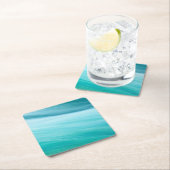 Vor den Wasserfällen Rechteckiger Pappuntersetzer (Vor Ort)