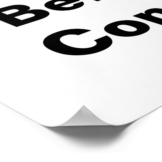 Vor der Anwendung impfen Poster (Ecke)