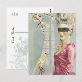 Vor der Ball-Postkarte Postkarte (Vorne/Hinten)