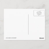 Vor der Blossom Postkarte (Rückseite)
