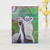 Vor der Grußkarte des Orchard Karte (Gelbe Blume)