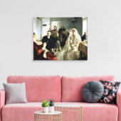 Vor der Hochzeit, 1880er Leinwanddruck (Insitu (Wohnzimmer))