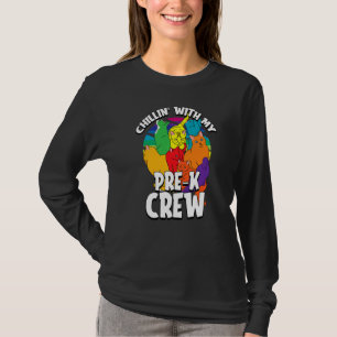 Vor der K-Crew zurück an die Schule Niedliche Katz T-Shirt