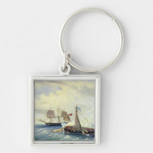 Vor der Küste von Nargen Insel Schlüsselanhänger