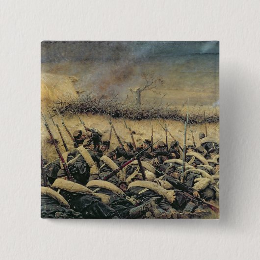 Vor der Offensive 1877-78 Button (Vorderseite)