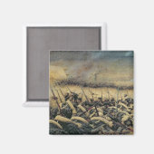 Vor der Offensive, 1877-78 Magnet (Vorderseite/Rückseite)