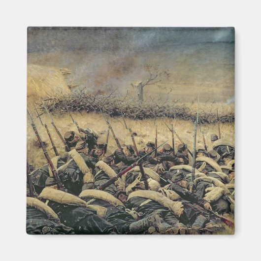 Vor der Offensive, 1877-78 Magnet (Vorne)