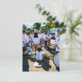 Vor der Parade Postkarte (Stehend Vorderseite)