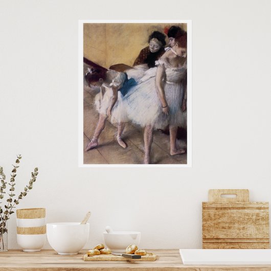 Vor der Probe Poster (Küche)