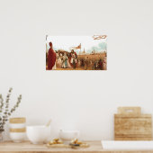 Vor der Schlacht Poster (Küche)