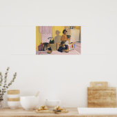 Vor der Schule 1991 Poster (Küche)