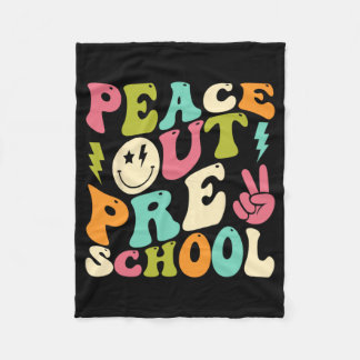 Vor der Schule Abschluss Groovy am letzten Schulta Fleecedecke