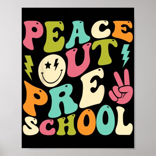 Vor der Schule Abschluss Groovy am letzten Schulta Poster (Vorne)