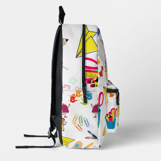 Vor der Schulzeit Bedruckter Rucksack (Links)