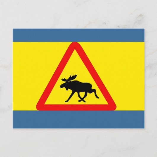 vor Elch Postkarte (Vorderseite)