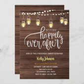 Vor glücklicher Ever nach Einladung (Vorne/Hinten)