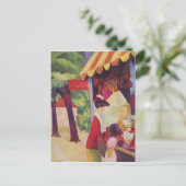 Vor Hutladen von Macke Postkarte (Stehend Vorderseite)