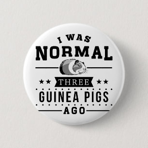 Vor ich war normalen drei Meerschweinchen Button