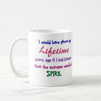 Vor ich würde, Lebenszeit, Jahren aufgegeben haben Kaffeetasse