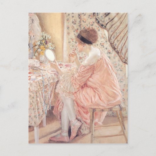 Vor ihrem Aussehen im Detail Postkarte (Vorderseite)