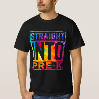 Vor-K erster Schultag, zurück zu Jungen Mädchen Dy T-Shirt